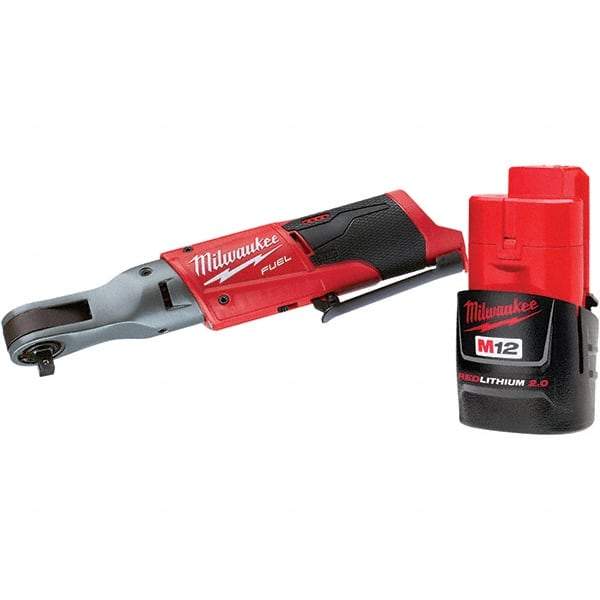 Milwaukee Tool - Cordless Impact Wrenches & Ratchets Voltage: 12.0 Drive Size (Inch): 3/8 - Caliber Tooling