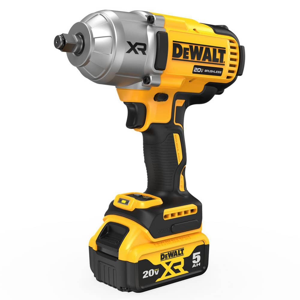 Cordless Impact Wrench: 20V, 1/2″ Drive, 2,300 BPM, 2,300 RPM 1 20V MAX Battery Included, Charger Included