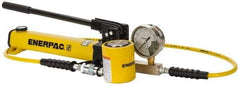 Enerpac - 30 Ton Capacity, Cylinder No. RCS-302, Manual Hydraulic Pump & Cylinder Set - Pump No. P-392 - Caliber Tooling