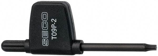 Seco - T9P Torx Plus Drive, Key and Driver for Indexable Tools - Compatible with Anvil Screws - Caliber Tooling