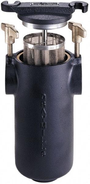 Graymills - 1 Outlet Size, Pump Filter - 11-3/4 Long, 150 Mesh - Caliber Tooling