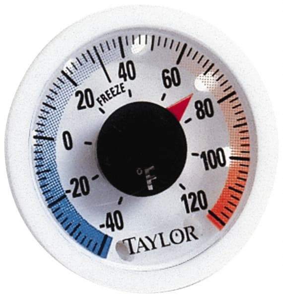 Taylor - Cooking & Refrigeration Thermometers Type: Refrigeration Thermometer Maximum Temperature (F): 120 - Caliber Tooling