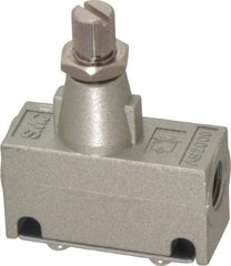 SMC PNEUMATICS - 1/8" Male NPT x 1/8" Female NPT Flow & Speed Control Valve - Inline Type - Caliber Tooling