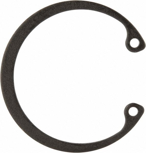 Value Collection - 1-5/16" Nominal, 0.05" Thick, Phosphate Finish, Spring Steel Snap Internal Retaining Ring - 0.056" Groove Width, 0.042" Groove Depth, 1.396" Groove Diam - Caliber Tooling