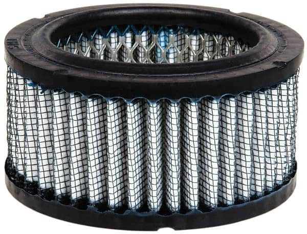 Made in USA - Replacement Filter Element - 2-5/16" High x 4-3/8" Wide, For Use with Air Intake Filters - Caliber Tooling