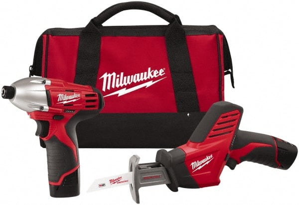 Milwaukee Tool - 12 Volt Cordless Tool Combination Kit - Caliber Tooling