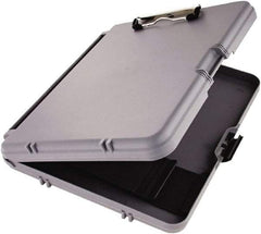 Saunders - 2-1/8" Long x 10-3/4" Wide, Clip Board - Charcoal & Gray - Caliber Tooling