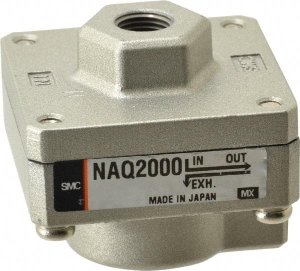 SMC PNEUMATICS - 1/8" NPTF Quick Exhaust Valve - 7 to 150 psi - Caliber Tooling