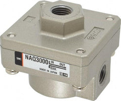 SMC PNEUMATICS - 1/4" NPTF Quick Exhaust Valve - 7 to 150 psi - Caliber Tooling