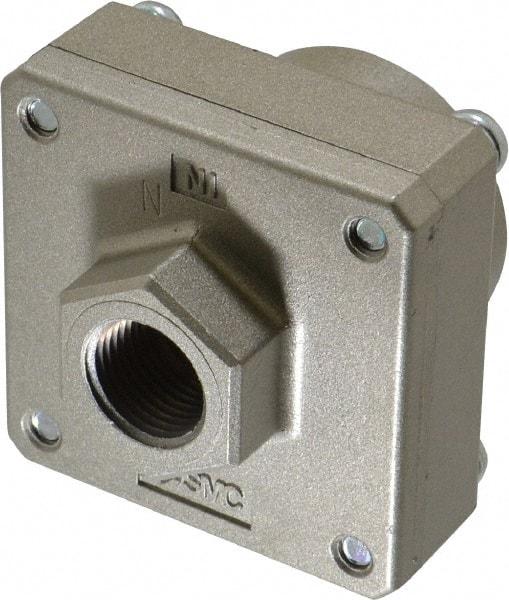 SMC PNEUMATICS - 3/8" NPTF Quick Exhaust Valve - 7 to 150 psi - Caliber Tooling