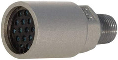 SMC PNEUMATICS - 1 NPT, 3.84" OAL, Muffler - 150 Max psi, 19 Decibel Rating - Caliber Tooling