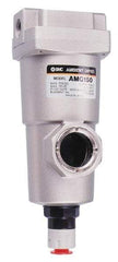 SMC PNEUMATICS - 2" NPT Pipe, 424 CFM Refrigerated Air Dryer - 75 kw, 16-3/4" Long, Open Auto Drain - Caliber Tooling