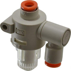 SMC PNEUMATICS - 1/4" Vacuum Suction Filter - 0.7 SCFM - Caliber Tooling