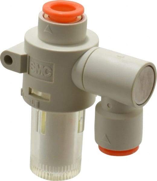 SMC PNEUMATICS - 3/8" Vacuum Suction Filter - 2.7 SCFM - Caliber Tooling