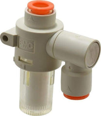 SMC PNEUMATICS - 3/8" Vacuum Suction Filter - 2.7 SCFM - Caliber Tooling