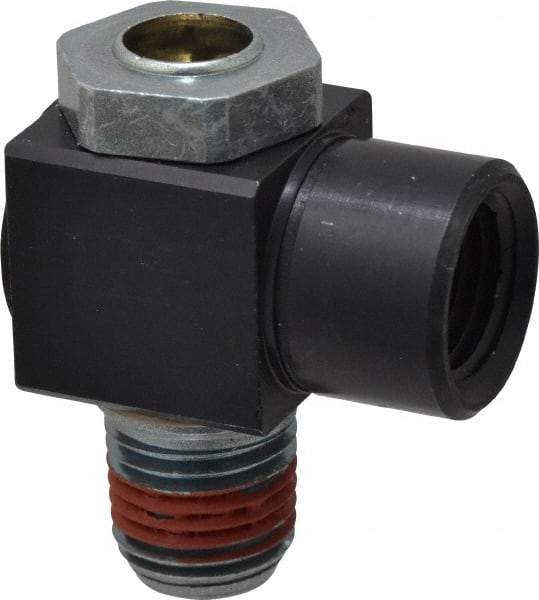 ARO/Ingersoll-Rand - 1/4" NPT Right Angle Flow Control Valve - Caliber Tooling