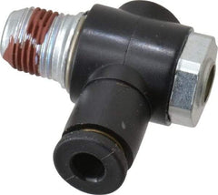 ARO/Ingersoll-Rand - 1/8" Male NPT x 5/32" Female NPT Right Angle Flow Control Valve - Caliber Tooling