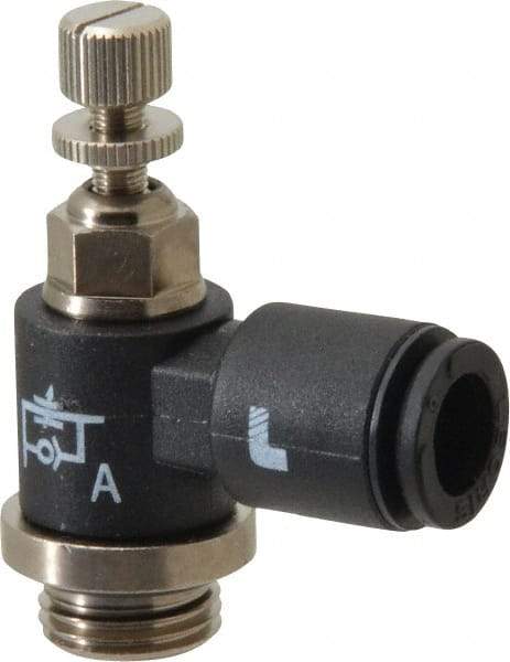 Legris - 1/8 BSPP x 6mm Tube OD Miniature Exhaust Valve - Caliber Tooling