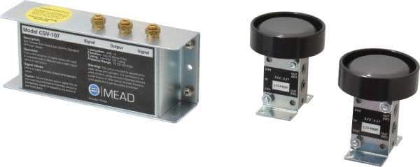 Mead - 2-Hand Control Logic Unit Valve - 0.11 CV Rate - Caliber Tooling