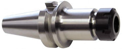 Accupro - 0.039" to 0.629" Capacity, 2" Projection, BT30 Taper Shank, ER25 Collet Chuck - 0.0002" TIR, Through-Spindle - Exact Industrial Supply