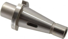 Accupro - NMTB40 Outside Taper, 2MT Inside Taper, NMTB to Morse Taper Adapter - 1-3/4" Projection, 1-1/4" Nose Diam, Through Coolant - Exact Industrial Supply