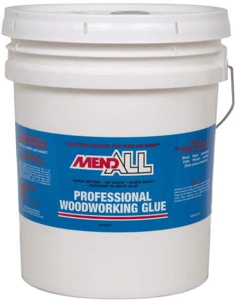 MendAll - 5 Gal Pail Yellow Wood Glue - Caliber Tooling