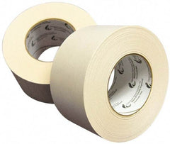 Ability One - 1/2" Wide x 60 Yd Long Tan Crepe Paper Masking Tape - Series 751 - Caliber Tooling