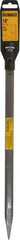 DeWALT - 18" OAL, 3/4" Shank Diam, Point Chisel - Hex Drive, Hex Shank, Steel - Caliber Tooling