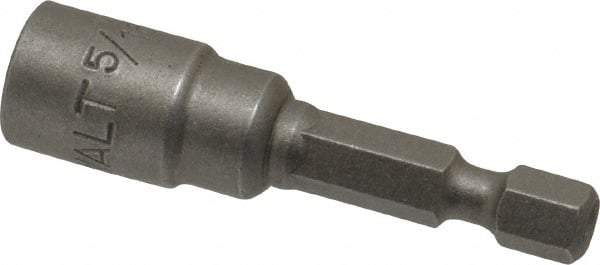 DeWALT - 5/16" Magnetic Nutsetter - 1/4" Hex Drive, 1-7/8" OAL - Caliber Tooling