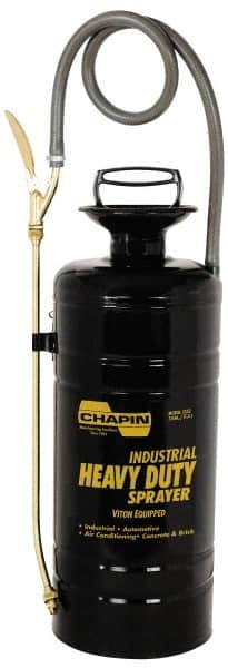 Chapin - 3 Gal Garden Hand Sprayer - Reinforced Hose, Polyethylene Tank, For Industrial Applications - Caliber Tooling