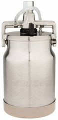 Binks - Paint Sprayer Cup - 1 Quart Drip Proof Aluminum Siphon-Feed Cup, Compatible with Full Size Guns - Caliber Tooling