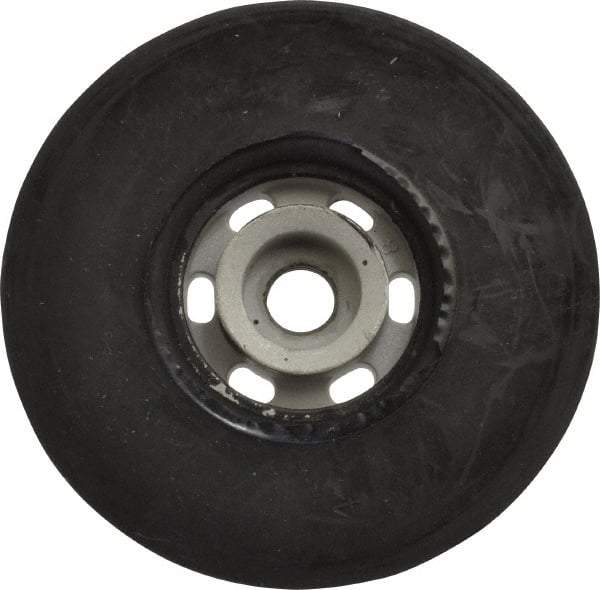 Made in USA - 5" Diam Disc Backing Smooth Backing Pad - Medium Density, 10,000 RPM - Caliber Tooling