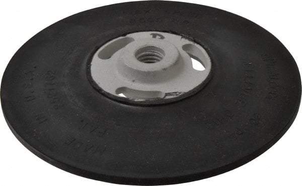 Made in USA - 7" Diam Disc Backing Smooth Backing Pad - Medium Density, 8,500 RPM - Caliber Tooling