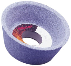 Grier Abrasives - 4 Inch Diameter x 1-1/4 Inch Hole x 1-1/2 Inch Thick, 46 Grit Tool and Cutter Grinding Wheel - Caliber Tooling