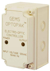 Gems Sensors - 158°F Max, Liquid Level Controller for Electro Optic Switches - Converts TTL Output Signal to an SPDT 5 Amp. Relay Output, SPDT, 5 Amps at 115 VAC Switch Logic - Caliber Tooling