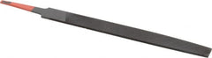 Simonds File - 6" Long, Smooth Cut, Flat American-Pattern File - Caliber Tooling