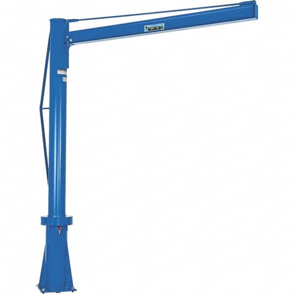 Vestil - 1,000 Lb Load Capacity, Steel Jib Crane - 8' Span - Caliber Tooling