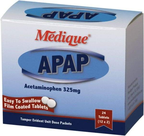 Medique - Medique APAP Non-Aspirin Tablets - Headache & Pain Relief - Caliber Tooling