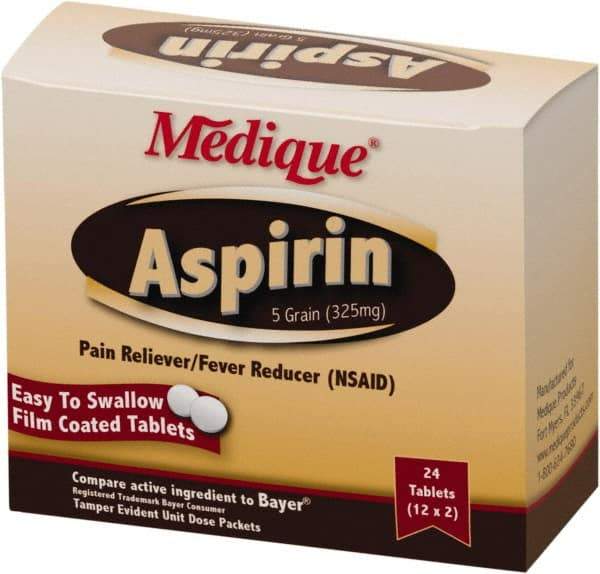 Medique - Medique Aspirin Tablets - Headache & Pain Relief - Caliber Tooling