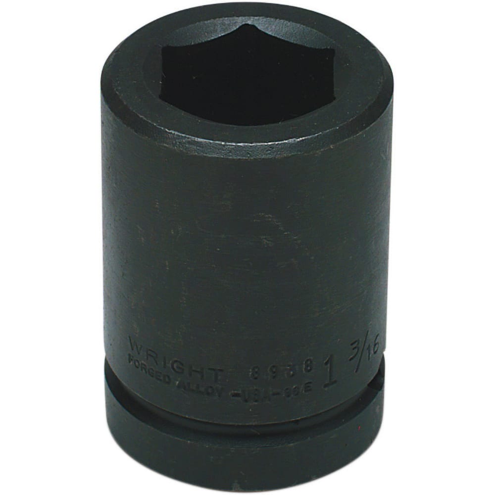 Wright Tool & Forge - Impact Sockets; Drive Size: 1 ; Size (Inch): 1-1/4 ; Type: Deep ; Style: Impact Socket ; Style: Impact Socket ; Style: Impact Socket - Exact Industrial Supply