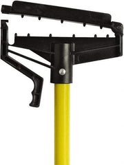 PRO-SOURCE - 60" Swivel Fiberglass Quick Connect Mop Handle - 1" Handle Diam, Plastic Connector, Use with Wet Mops - Caliber Tooling