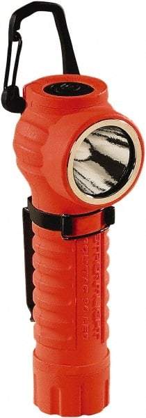 Streamlight - LED Bulb, 170 Lumens, Industrial/Tactical Flashlight - Orange Plastic Body, 2 CR123 Batteries Included - Caliber Tooling