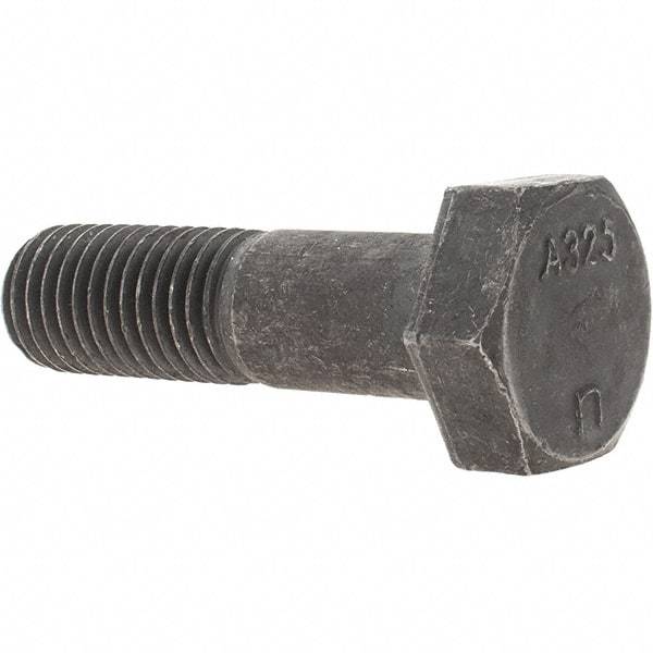 Value Collection - 3/4-10 Thread, 2-3/4" Length Under Head, Hex Head Bolt - A325 Steel, Uncoated - Caliber Tooling