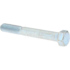 Hex Head Cap Screw: 3/8-16 x 6″, Grade 9 Alloy Steel, Zinc-Plated Clear Chromate