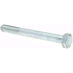 Hex Head Cap Screw: 5/16-18 x 3-1/4″, Grade 9 Alloy Steel, Zinc-Plated Clear Chromate