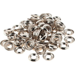 Value Collection - 3/32" Thick, Nickel-Plated Finish, Brass, Standard Countersunk Washer - 0.488" OD - Caliber Tooling