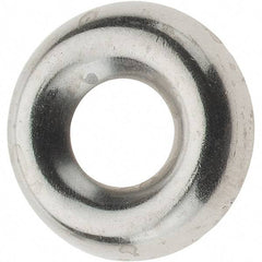 Value Collection - 5/64" Thick, Nickel-Plated Finish, Brass, Standard Countersunk Washer - 0.425" OD - Caliber Tooling