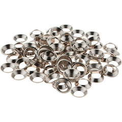 Value Collection - 3/32" Thick, Nickel-Plated Finish, Brass, Flush Type Finishing Washer - 0.488" OD - Caliber Tooling