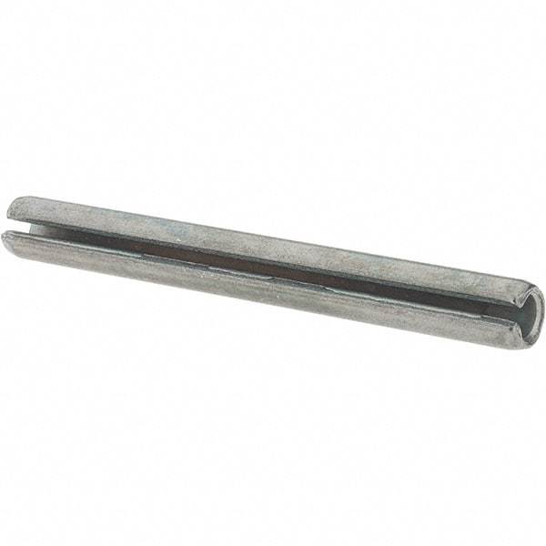 Value Collection - 7/32" Diam x 2" Long Slotted Spring Pin - Grade 1070-1090 Alloy Steel, Uncoated - Caliber Tooling