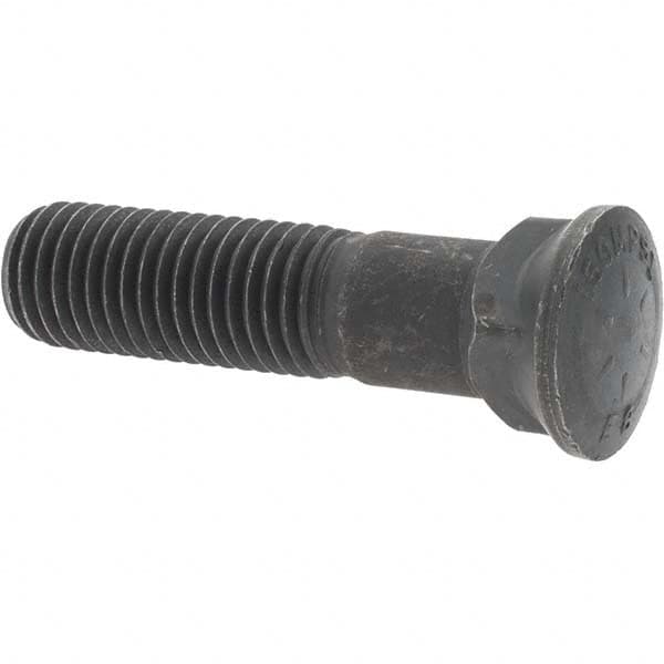 Value Collection - 3/4-10 UNC, 3-1/4" OAL, Alloy Steel Plow Bolt - Uncoated, Grade 8 - Caliber Tooling